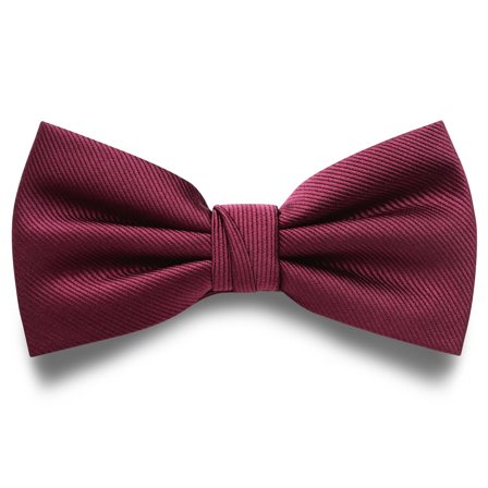 Bordeaux Bundet Grosgrain Butterfly til mænd - Bundne butterflies