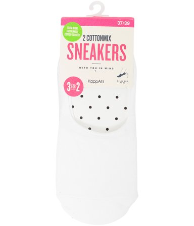 Kappahl | 2-pk. sokker Hvit 40/42 | Hvit