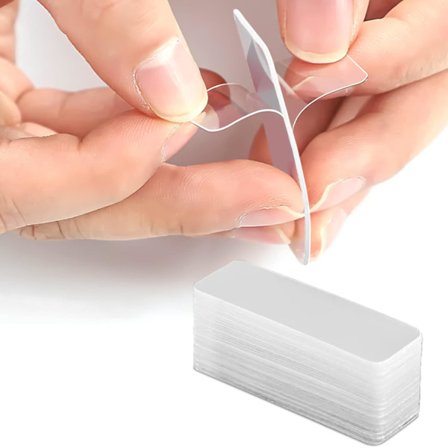 Ekstra Sterk Dobbeltsidig Tape, 60 Stykker Multifunksjonell Gjenbrukbar