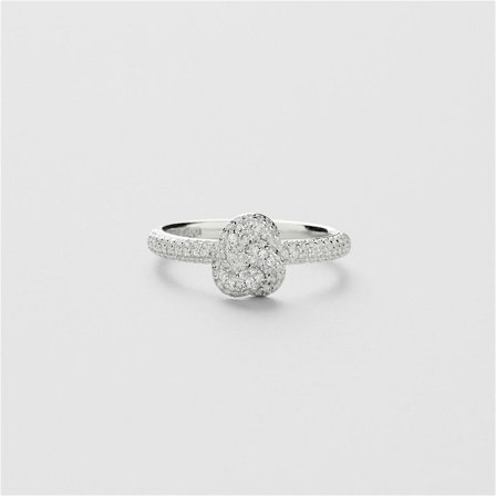 Bling Knot Ring - STERLINGSILBER
