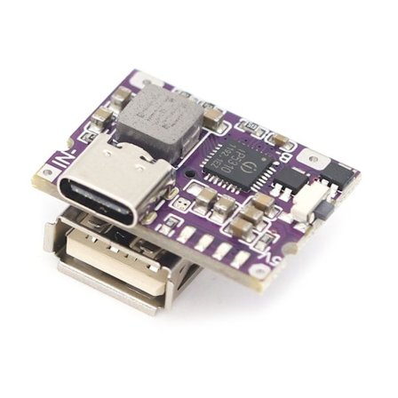 5V 3.1A Type-C USB Boost Converter Board Step-up Power Modules Mobile Power Bank -lisävarusteet 4kpl LED-ilmaisimilla