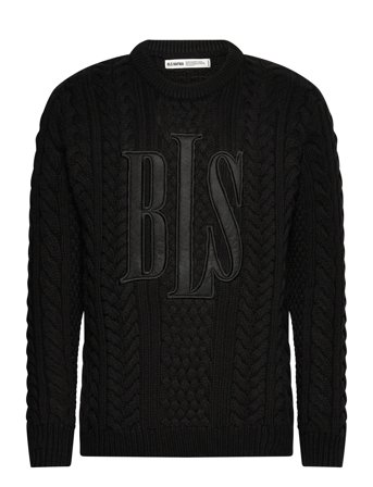 BLS Hafnia Lee Cable Knit - Black - S