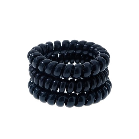 Pinalli Collection Pettini e accessori capelli Set Elastici Spirale 3pz - Fermagli ed Elastici