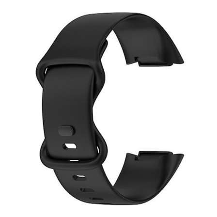 For Fitbit Charge 5 monokromatisk silikonklokkerem