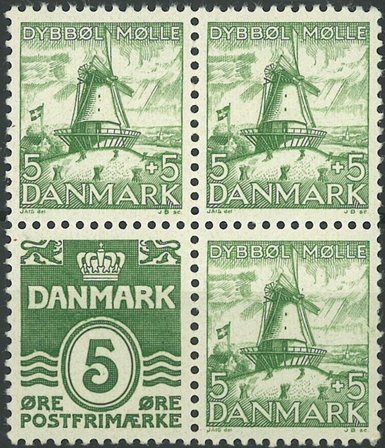 Danmark - AFA 234 postfrisk