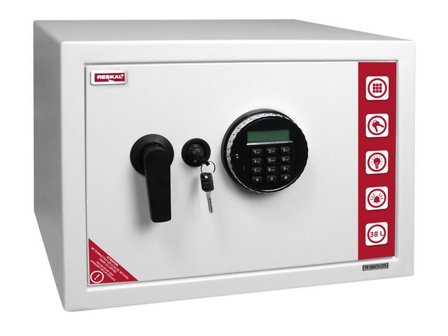 Reskal Säkerhetsskåp SE3 el.kodlås 38,5L - Lyreco - Kontorsmöbler och inredning - Skåp och hyllor - Värdeskåp