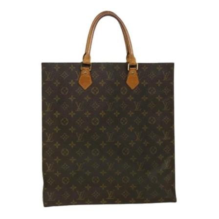 Louis Vuitton Vintage, Pre-owned Canvas louis-vuitton-bags Bruin, Dames, Maat:ONE Size