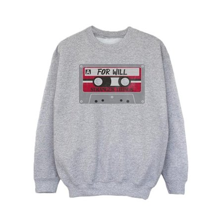 Netflix Girls Stranger Things Kassett För Will Sweatshirt 9-11