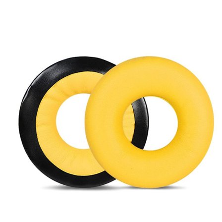 Öronkuddar till Sennheiser HD25 GULA HÖRKOPPOR