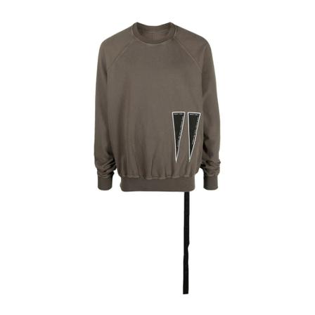 Rick Owens, Sweatshirts Grijs, Heren, Maat:L