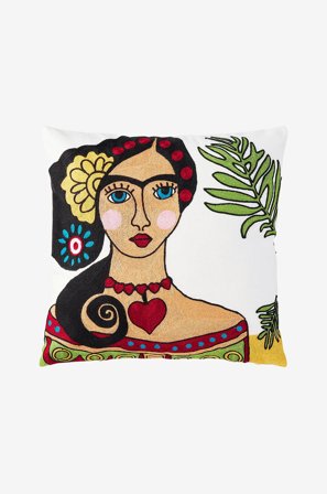 Svanefors - Kuddfodral Frieda 45x45cm - Flerfärgad - Prydnadskuddar & kuddfodral - 45X45 - Från Homeroom