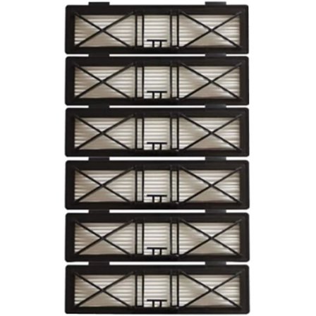 6-pak Hepa-filter kompatibel med Neato Botvac D7 D3 D4 D5 D6 D70 D75 D80 D85 kompatibel med Neato Botvac 75e 80-filter