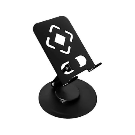 Vikbart Roterande Tabletstativ 360 Graders Rotation Justerbar Hållare för Ritning Videokonferenser Filmvisning Vit[D]