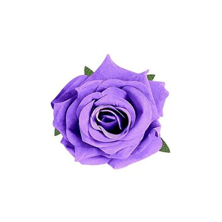 Rose Hair Clip Blomst Hårnål LILLA