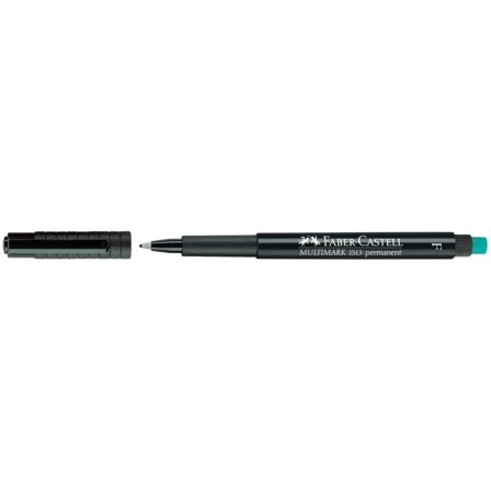FABER-CASTELL Overhead Pen Fine Permanent Black 10-Pack