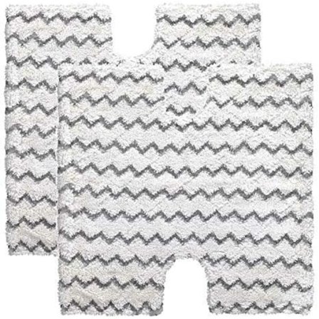 2 stk. Mikrofiber Dampmopp Puterstatninger for Shark Lift-Away Genius Damp Lomme Mopp S3973 S3973D S3973WM S5002Q S5003A S5003D S601W S6001WM S6002