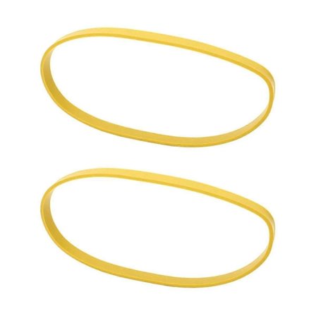 2 ST Band Såg Däck Träbearbetning Halkfritt Gummidäck Ersättning för 8 Tums Bandsåg Hjul Däck