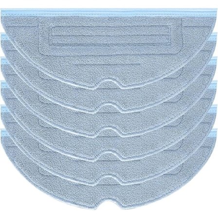 6 st Moppdukar för Roborock S7 Pro Ultra S7 MaxV Ultra S7 Plus S7 Max Reservdelar Tillbehör för Roborock S7 T7s T7s Plus Robotdammsugare