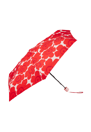 Marimekko Mini Manual Unikko Umbrella Accessoarer Dam Röd ONESIZE