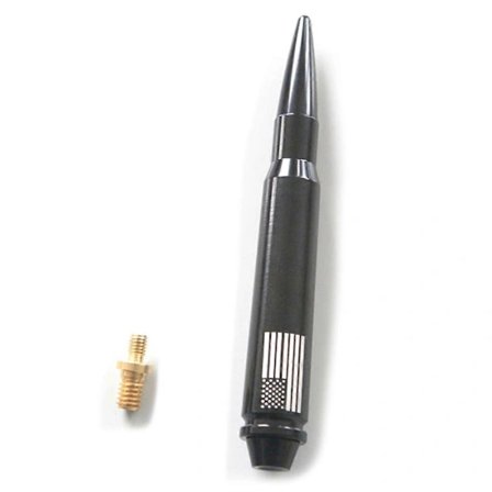 Antennemast til Wrangler JK JL TJ Gladiator JT 1997-2021 Kraftig Billet Aluminium Antenne Udskiftning