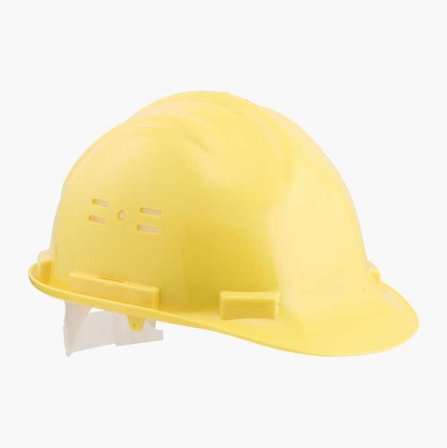 Skyddshjälm gul