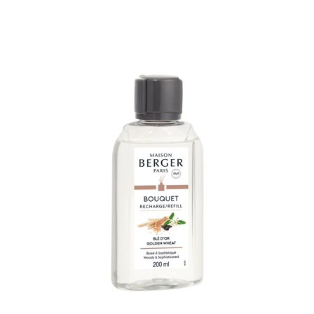 Maison Berger Paris Bouquet Parfumé Ricarica per Diffusore Blé D'Or 200ml - Profumo per Diffusore