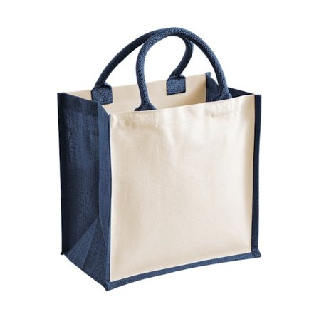 Westford Mill Jute Tote One Size Navy