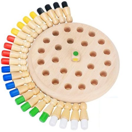 Hukommelsesspil i træ til børn, hukommelsesspil legetøj, hukommelsesspil