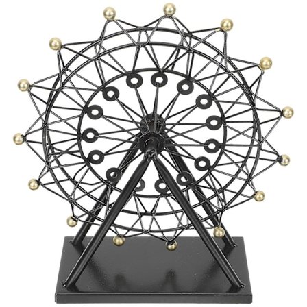 Maailmanpyöräpatsas Rauta Maailmanpyörä Käsityö Herkkä Pöytäkone Maailmanpyörä Koriste