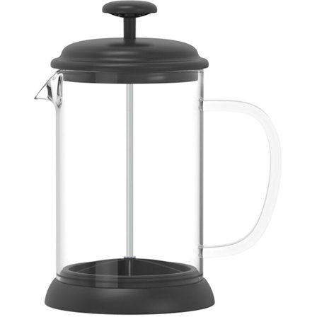 Rostfritt stål glas tekanna fransk kaffe te perkolator filter press kolv 800Ml manuell kaffemaskin espressobryggare,C