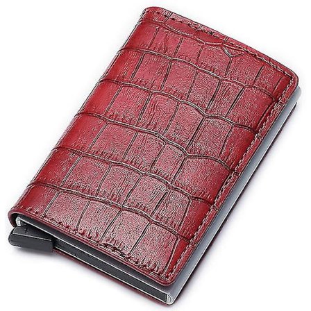 Aluminium Metal Kredit Business Mini Kort Mand Kvinde Smart Kort Holder Mand Rfid