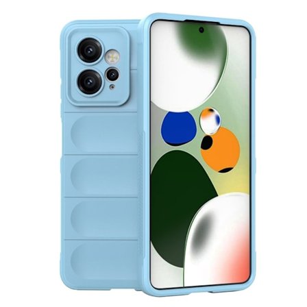 Mjukt greppformat Xiaomi Redmi Note 12 skal - Blå