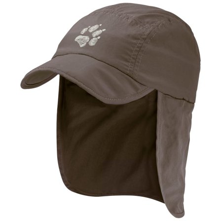 Jack Wolfskin Supplex Canyon Cap Kids Children hats Brown S