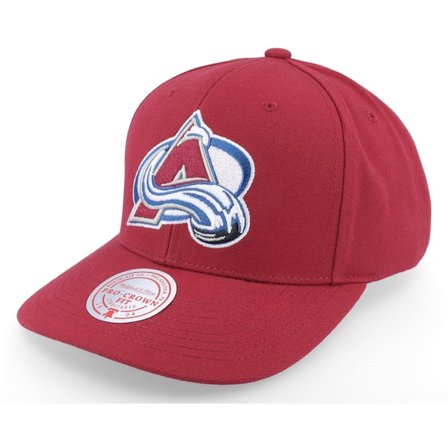 Mitchell & Ness - NHL Červená adjustable Kšiltovka - Colorado Avalanche Team Ground 2.0 Pro Maroon Adjustable @ Hatstore