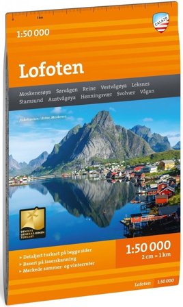 Calazo Turkart Lofoten 1:50 000