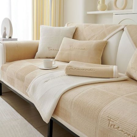 Sofföverdrag / Pläd, Soffpläd, Varm Supermjuk Fleecefilt Sofföverdrag för Soffa L-Form/U-Form/Hörnsoffa 3-/2-/1-Sits