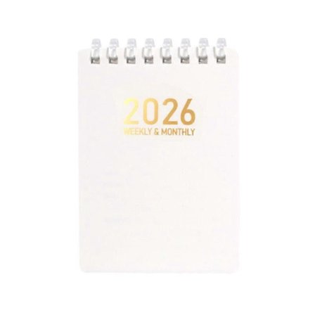 2025 Mini Simpel Lille Bordkalender Lomme Bærbar Tilbehør Dekoration Plan