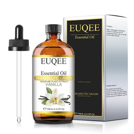 EUQEE 118ML Stor Flaska Eterisk Olja För Luftfuktare Neroli Helichrysum Eucalyptus Jasmin Aromolja, DIY, Massage, Hudvård