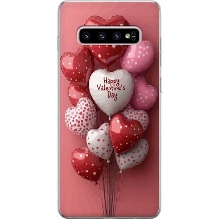 Yhteensopiva Puhelinkuori Samsung Samsung Galaxy S10+ Ystävänpäivän ilmapallot