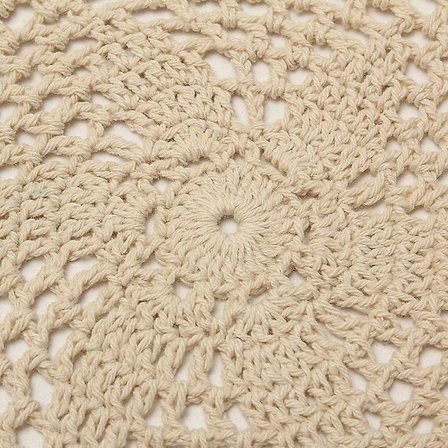 12 kpl Vintage-tyylinen puuvillamatto pyöreä käsintehty virkattu pitsi pöytäliina kukka alunen irtotavarana kotiin pöydän koristeluun