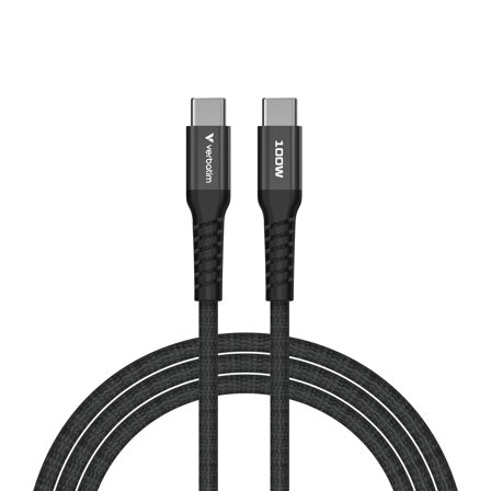Verbatim Sync & Charge Cable USB-C to USB-C 100W Magnetic 120cm Black