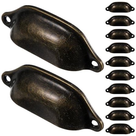 12 st Köksluckor Handtag Låda Handtag Skåp Garderob Handtag Möbel Handtag