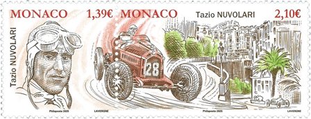 Monaco - Legendarisk Formel 1-kører - Postfrisk sæt 2v