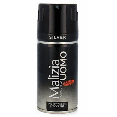 Malizia Uomo Silver Deodorant 150ml