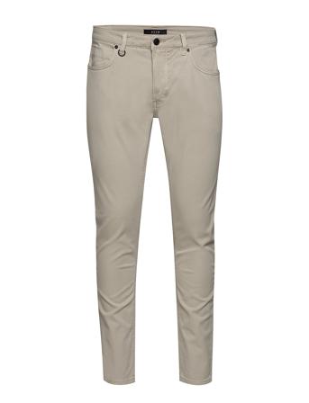 Lou Slim Twill Slim Jeans Beige NEUW*Betinget Tilbud