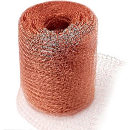 Högkvalitativt råttnät, kopparråttnät, stickad kopparnät (6 meter)