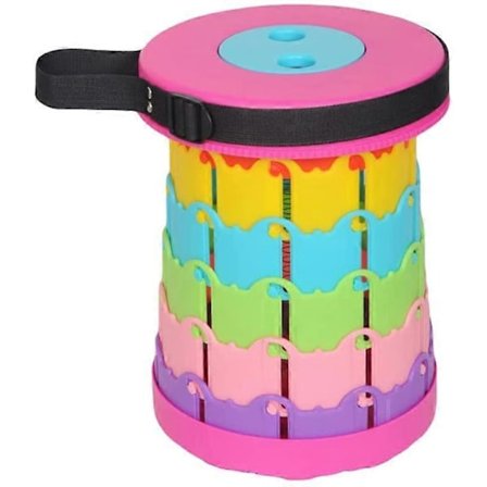 Kannettava Teleskooppituoli, Taitettava Retraktoitu Taitettava Tuoli Kestävä Ja Kevyt Säädettävä Ulkoilma Leirituoli Aikuisten Ulkoilma Kalastus 