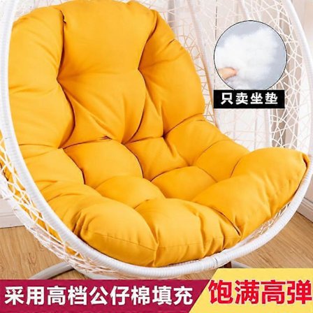 Vanntett og tykk huskesetepute - Ryggstøttepute kun for hagehuske - Smussavvisende pute, slitesterk og komfortabel (Hvit, 80x120cm)