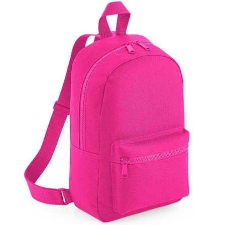 Bagbase Essential Fashion Mini Ryggsäck One Size Fuchsia