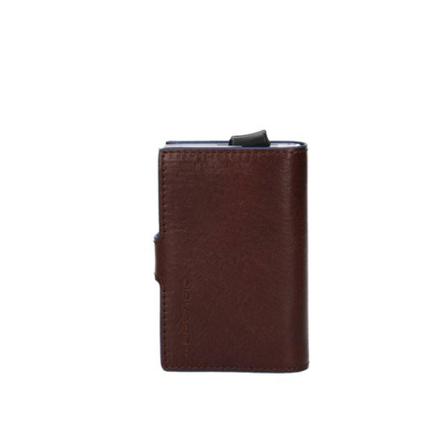 Piquadro Card Holder brun, Herr Plånböcker, Herr, Storlek: ONE SIZE